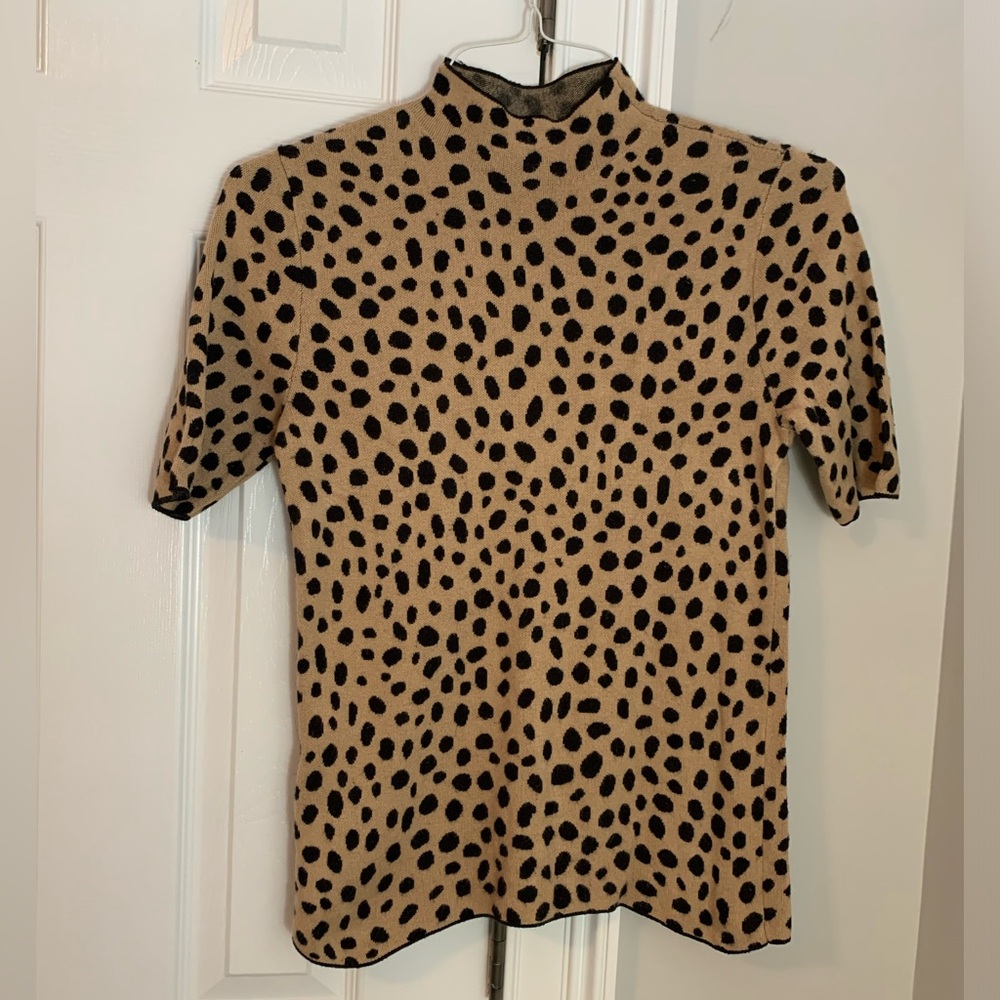 Ann Taylor Cheetah Sweater